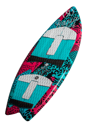 RONIX Girl's Super Sonic Space Odyssey Fish Wakesurf Board 2023 Wakesurfs Ronix 