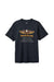 BRIXTON Repair T-Shirt Black Worn Wash Men's Short Sleeve T-Shirts Brixton 