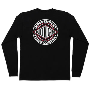 INDEPENDENT BTG Summit Long Sleeve T-Shirt Black Men's Long Sleeve T-Shirts Independent 