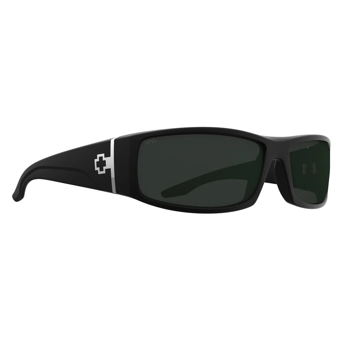 SPY Cooper Matte Black - Happy Boost Gray Green Sunglasses Sunglasses Spy 