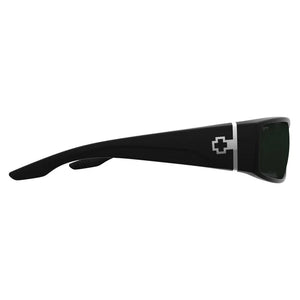 SPY Cooper Matte Black - Happy Boost Gray Green Sunglasses Sunglasses Spy 