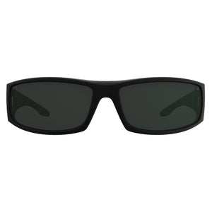 SPY Cooper Matte Black - Happy Boost Gray Green Sunglasses Sunglasses Spy 