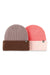 686 X AUTUMN Girl's Two Tone Beanie 2-Pack Assorted Girl's Beanies 686 