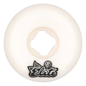 OJS Elite White Nomads 95A 53mm Skateboard Wheels Skateboard Wheels OJS 