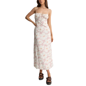 RHYTHM Women's Mimi Floral Gathered Maxi Dress Rose Women's Dresses Rhythm 