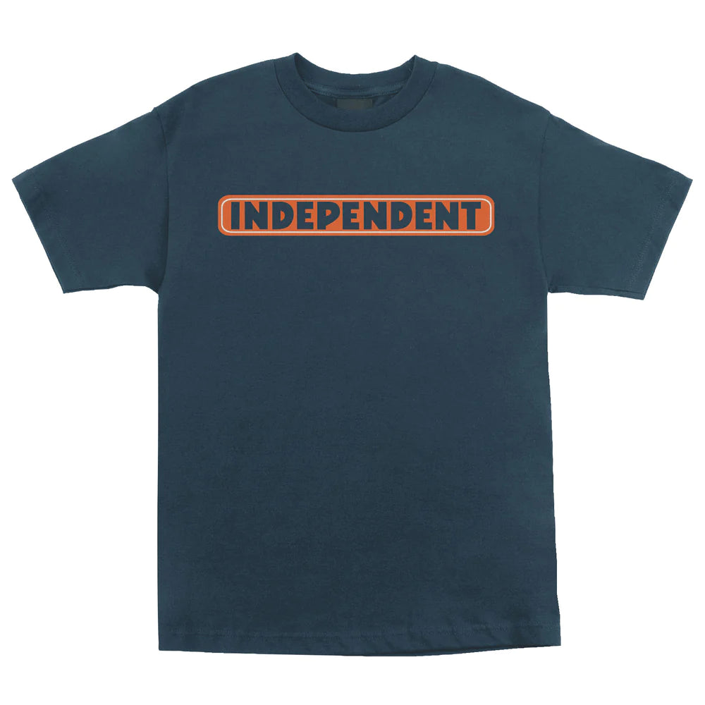 INDEPENDENT Bar Logo T Shirt Harbor Blue XL