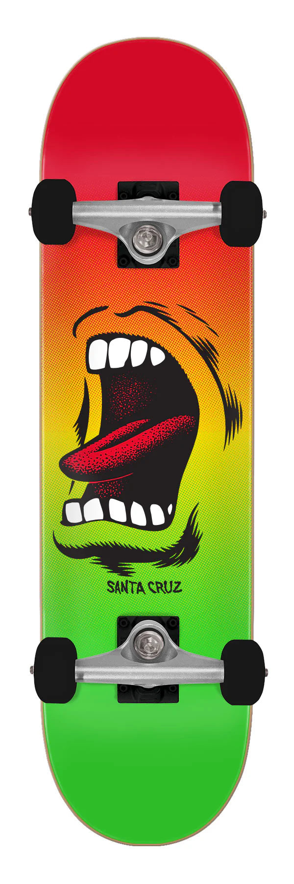 SANTA CRUZ Screaming Hand Mouth Full 8.0 Skateboard Complete Skateboard Completes Santa Cruz 