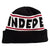 INDEPENDENT Bar Logo Beanie Black Men's Beanies Independent 