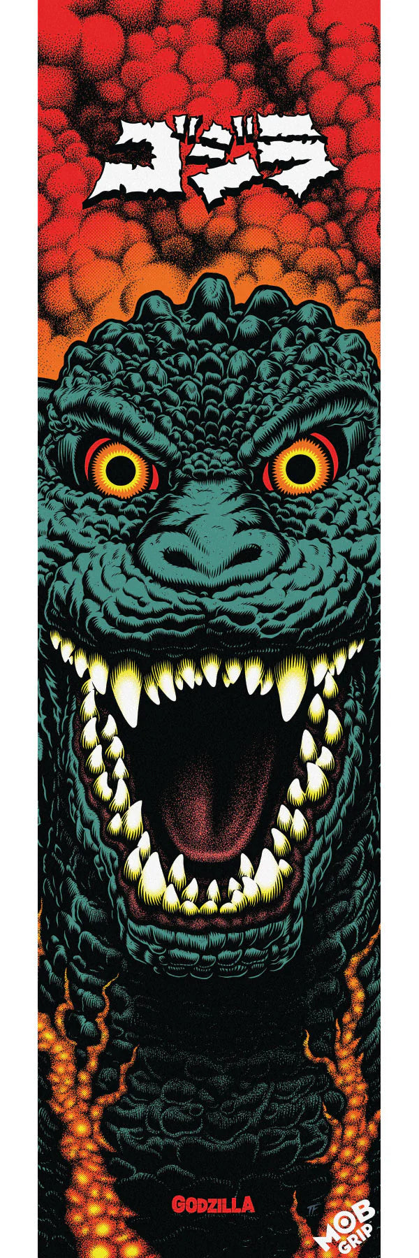 SANTA CRUZ Godzilla Destroyer Mob Skateboard Griptape Griptape Santa Cruz 