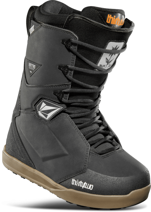 THIRTYTWO Lashed X Volcom Snowboard Boots Black/Gum 2025 Men's Snowboard Boots Thirtytwo 