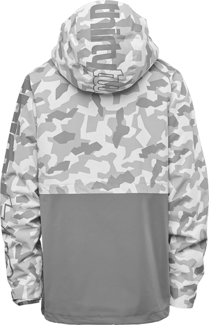 THIRTYTWO Light X Walker Anorak Snowboard Jacket White/Camo 2025 Men's Snow Jackets Thirtytwo 