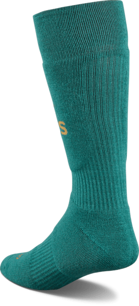 THIRTYTWO Merino X Jones ASI Snowboard Socks Teal Men's Snowboard Socks Thirtytwo 