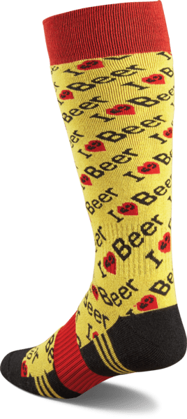 THIRTYTWO TM Merino Snowboard Socks Yellow Men's Snowboard Socks Thirtytwo 