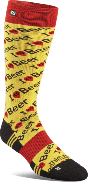 THIRTYTWO TM Merino Snowboard Socks Yellow Men's Snowboard Socks Thirtytwo 