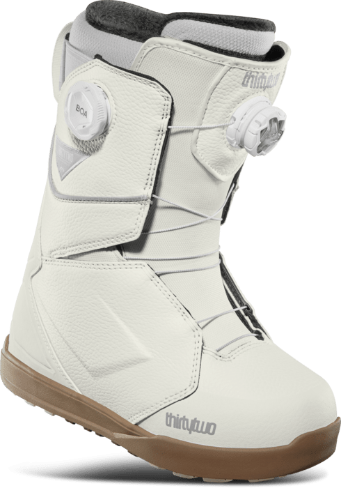 THIRTYTWO Women's Lashed Double BOA Snowboard Boots Bone 2025 Women's Snowboard Boots Thirtytwo 