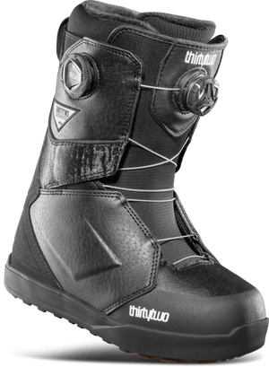 THIRTYTWO Women's Lashed Double BOA Snowboard Boots Black/White/Black 2025 Women's Snowboard Boots Thirtytwo 