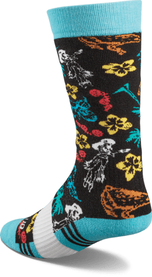 THIRTYTWO Women's Merino Snowboard Socks Aqua Women's Snowboard Socks Thirtytwo 