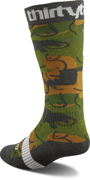 THIRTYTWO Women's B4BC X Merino Snowboard Socks Camo Women's Snowboard Socks Thirtytwo 