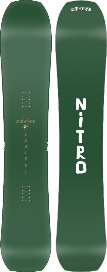 NITRO Banker Snowboard 2025 Men's Snowboards Nitro 156 