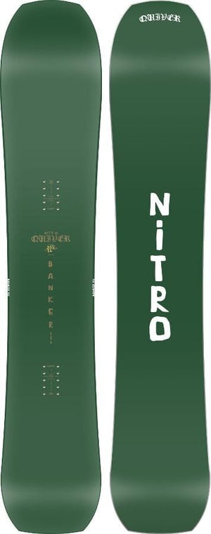 NITRO Banker Snowboard 2025 Men's Snowboards Nitro 156 