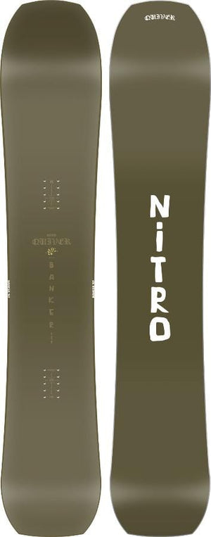 NITRO Banker Snowboard 2025 Men's Snowboards Nitro 159 