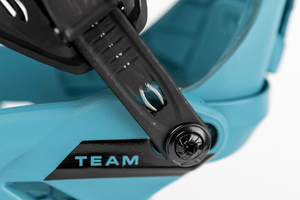 NITRO Team Snowboard Bindings Midtnight Turquoise 2025 Men's Snowboard Bindings Nitro 