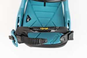 NITRO Team Snowboard Bindings Midtnight Turquoise 2025 Men's Snowboard Bindings Nitro 