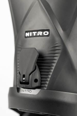 NITRO Phantom Snowboard Bindings Ultra Black 2025 Men's Snowboard Bindings Nitro 