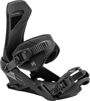 NITRO Team Pro Snowboard Bindings Ultra Black 2025 Men's Snowboard Bindings Nitro 