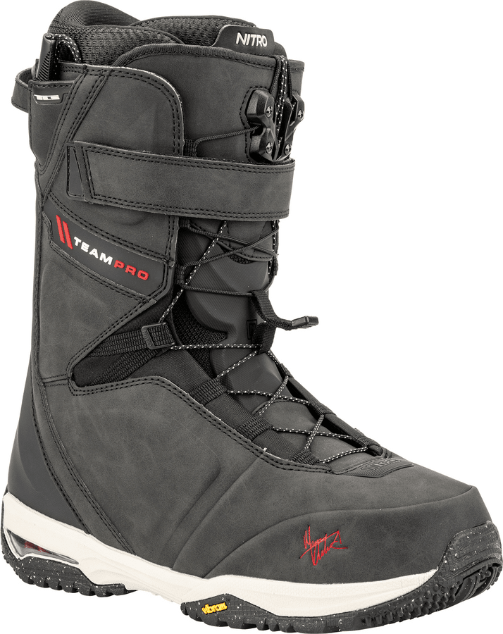 NITRO Team Pro MK TLS Snowboard Boots Black 2025 Men's Snowboard Boots Nitro 