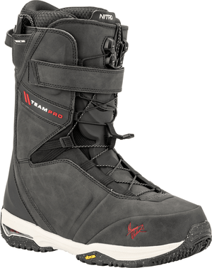 NITRO Team Pro MK TLS Snowboard Boots Black 2025 Men's Snowboard Boots Nitro 