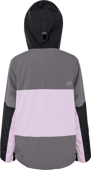 L1 Women's Ventura Snowboard Jacket Purple Iron/Haze/Black 2025 Women's Snow Jackets L1 