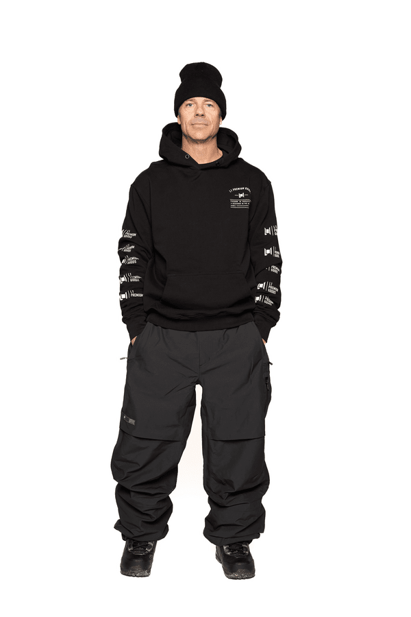 L1 Rankin Snowboard Pants Black 2025 L