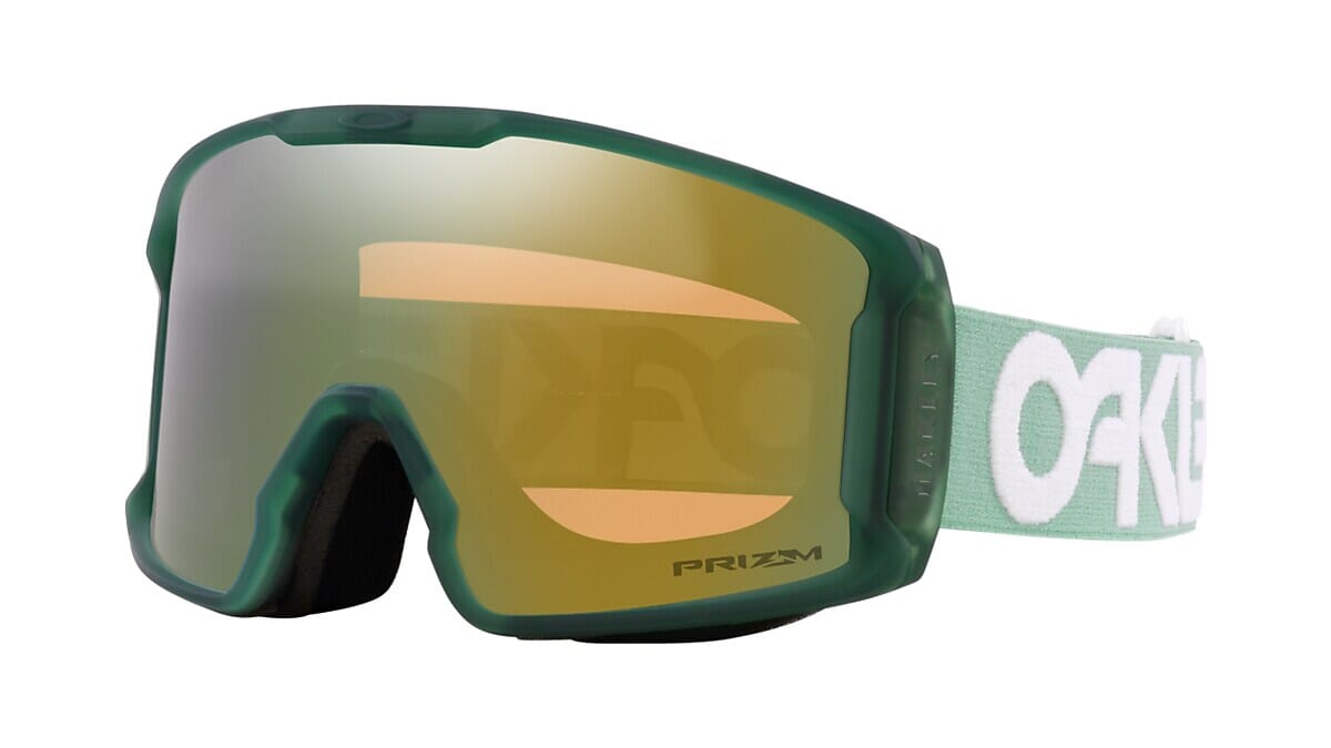 OAKLEY Line Miner M Jade - Prizm Sage Gold Iridium Snow Goggle