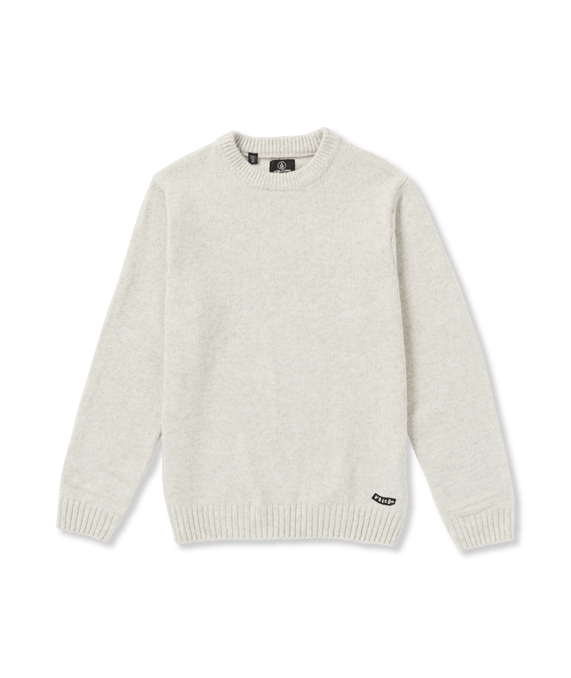 VOLCOM Edmonder II Sweater Dirty White Men's Sweaters Volcom 