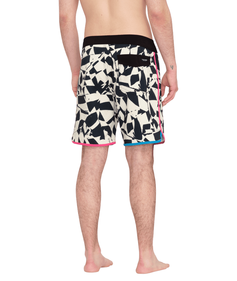 Men's Swim Trunks, outlet Black And White Boardshorts