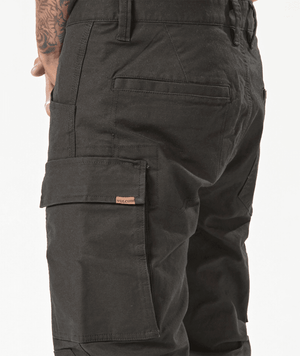 VOLCOM Workwear Caliper Cuffed Pants Black Men's Pants Volcom 