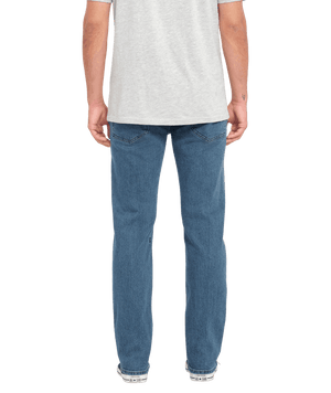 VOLCOM Solver Modern Fit Denim Washed Blue Men's Denim Volcom 