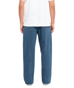 VOLCOM Billow Loose Fit Jeans Washed Blue Men's Denim Volcom 