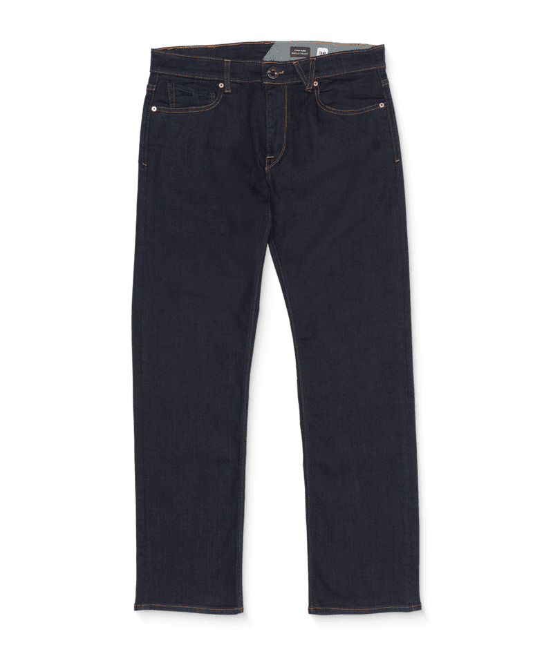 VOLCOM Kinkade Regular Fit Jeans Rinse Men's Denim Volcom 