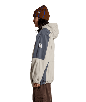 AUTUMN Field Snowboard Jacket Natural/Charcoal 2025 Men's Snow Jackets Autumn 