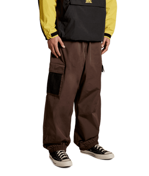 AUTUMN Cargo Snowboard Pants Brown/Black 2025 Men's Snow Pants Autumn 