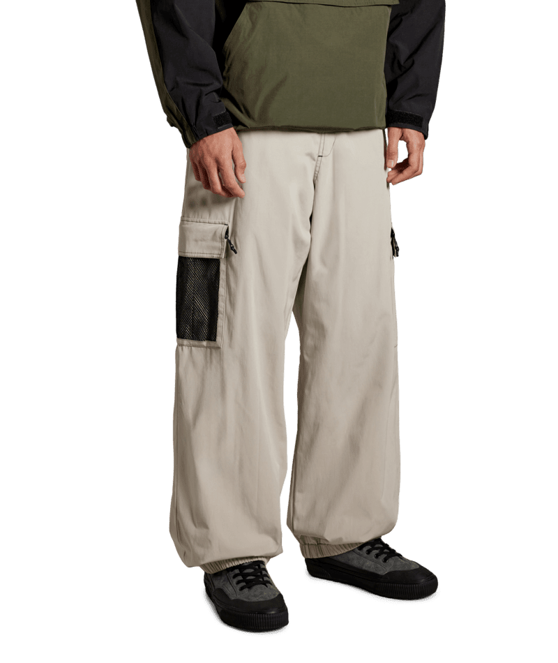 AUTUMN Cargo Snowboard Pants Natural/White 2025 Men's Snow Pants Autumn 