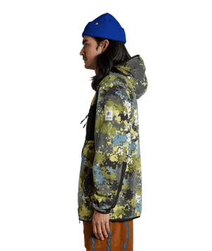 AUTUMN Hooded Fleece Sweater Moss Camo Men's Zip Hoodies Autumn 