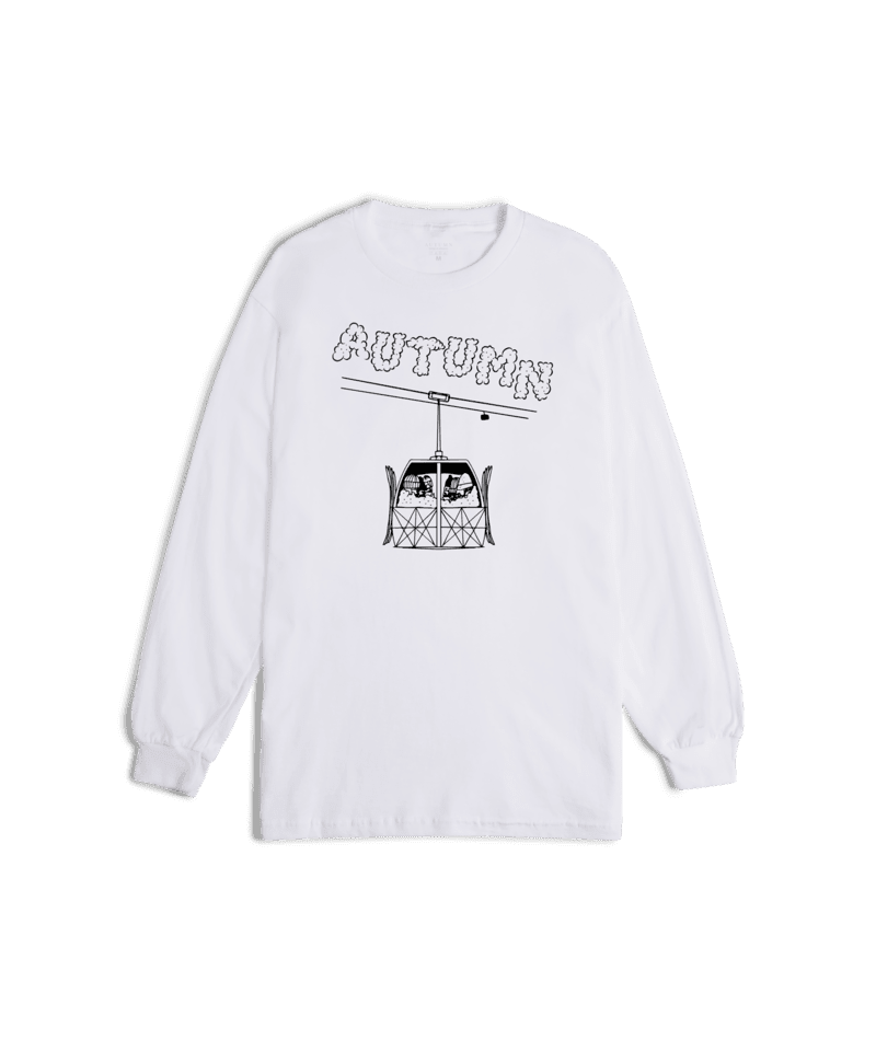 AUTUMN Safety Meeting Long Sleeve T-Shirt White Men's Long Sleeve T-Shirts Autumn 