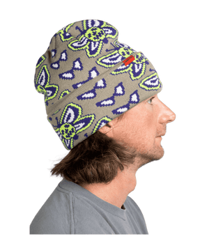 CORDUROY Skullfly Beanie Stone Grey Men's Beanies Corduroy 