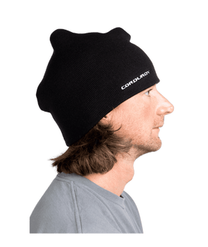 CORDUROY Squid Beanie Black Men's Beanies Corduroy 