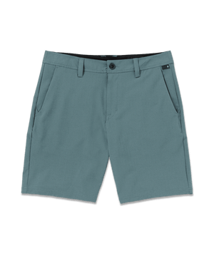 VOLCOM Slub Frickin Cross Shred Hybrid Shorts Service Blue Men's Hybrid Shorts Volcom 