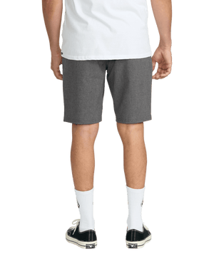 VOLCOM Frickin Cross Shred Static Hybrid Shorts Charcoal Heather Men's Hybrid Shorts Volcom 