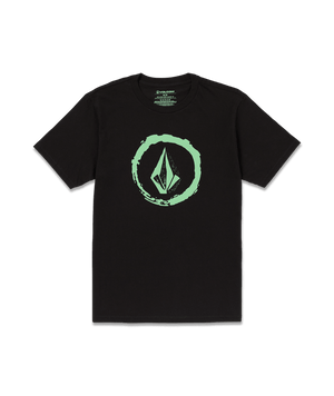 VOLCOM Circle Stone T-Shirt Black Men's Short Sleeve T-Shirts Volcom 